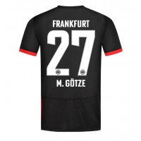 Moški Nogometni dresi Eintracht Frankfurt Mario Gotze #27 Gostujoči 2024-25 Kratek Rokav